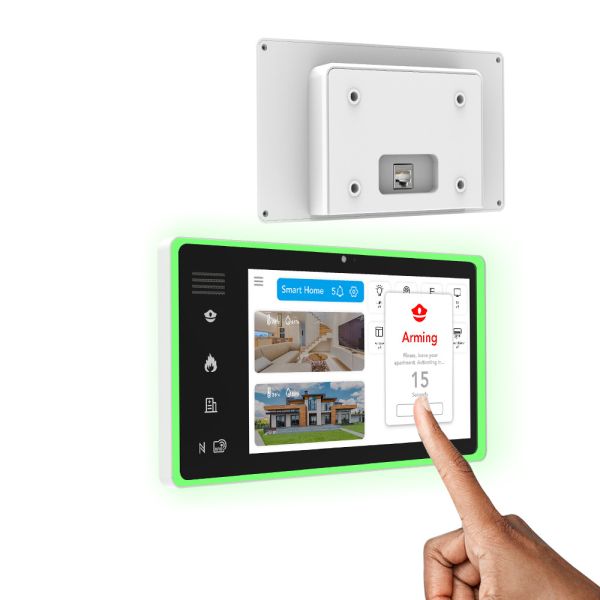 DC 12V IOT Control Panel , Android Poe Wall Mount Tablet For Smart Home Display