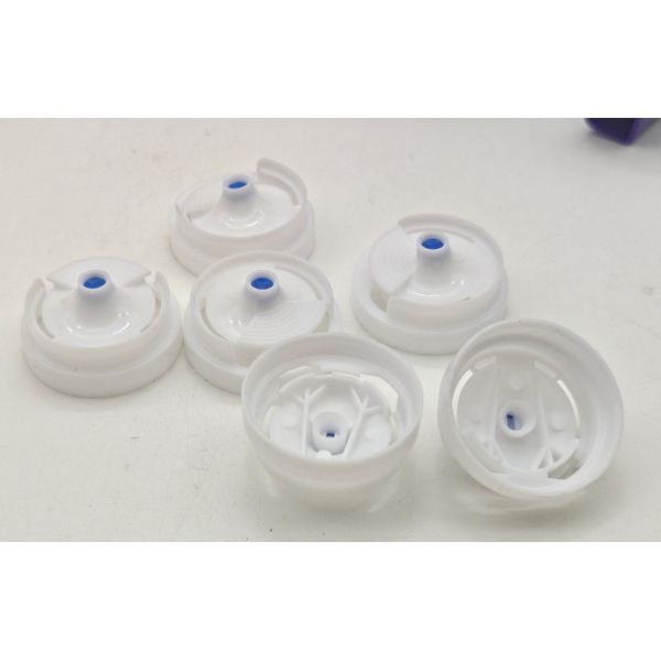 ABS Plastic Perfume Bottle Caps 15mm Non Spill Plastic Lid In Macaron Colors