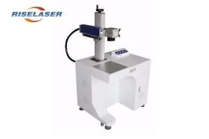 Buy cheap High Accuracy 20W Fiber Laser Etching Machine , Compact Metal Engraving Machine product