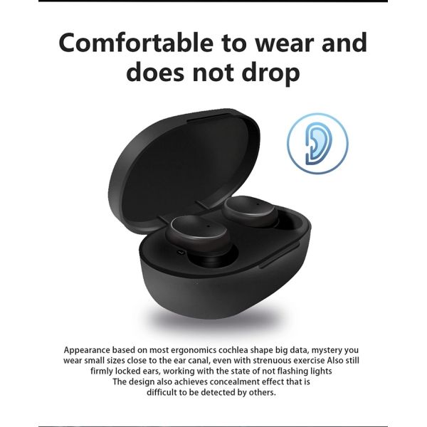 New Products True Wireless Bluetooth Earbuds Microphone Waterproof Earphone Tws