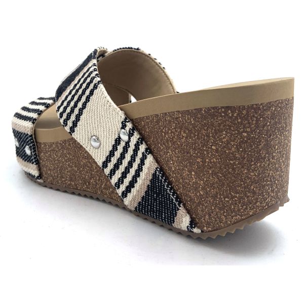 Medium Width Womens Mule Heels Stylish Solid Pattern For Business