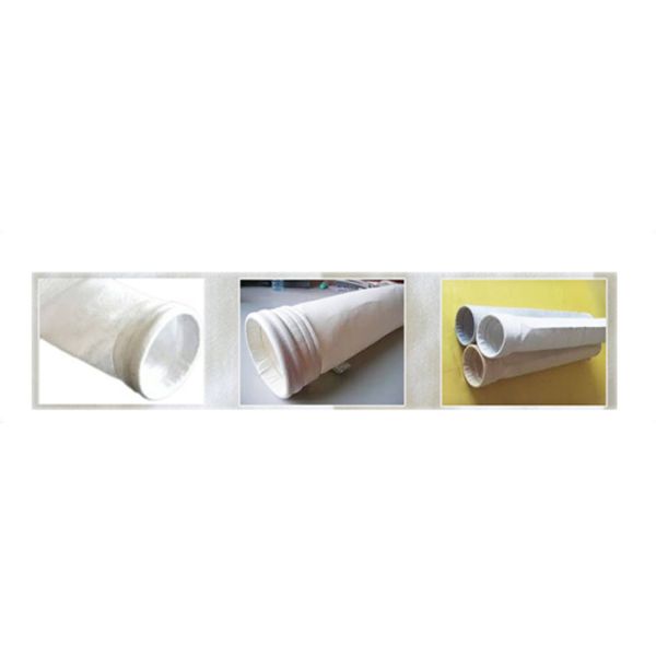 PTFE Vacuum Cleaner Bags Heat Set , Round Dust Extractor Filter Bags Hardly Inflammable