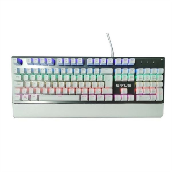 Ultra Slim LED Backlit Rainbow Wired Computer Keyboard And Mouse Spill Resistant