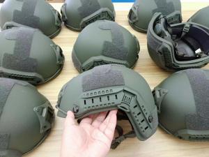 China UHMWPE material Bulletproof helmets with weight of 1.4Kg on sale