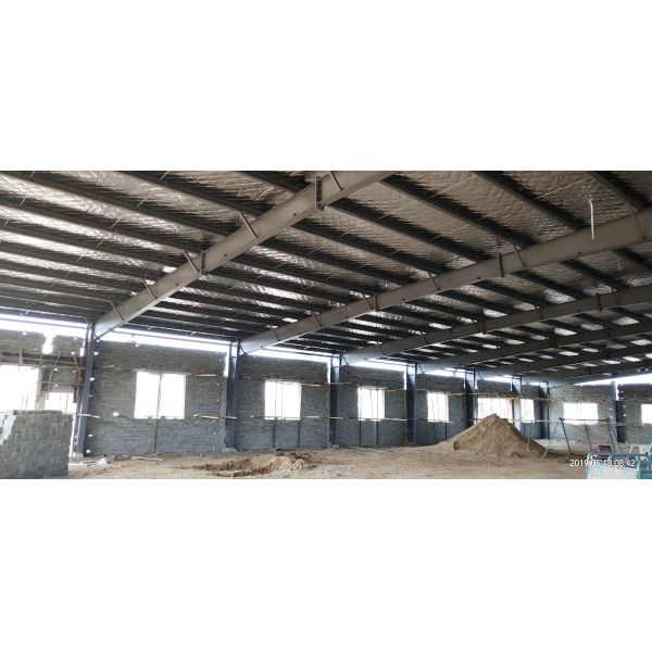 Light Quickly Built Prefabricated Steel Structure Building Construction Material