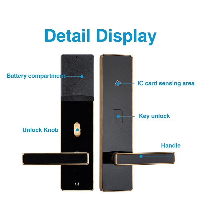 Quality Wholesale CE/UL Certification Smart Hotel Lock System Card Lock With Free Software