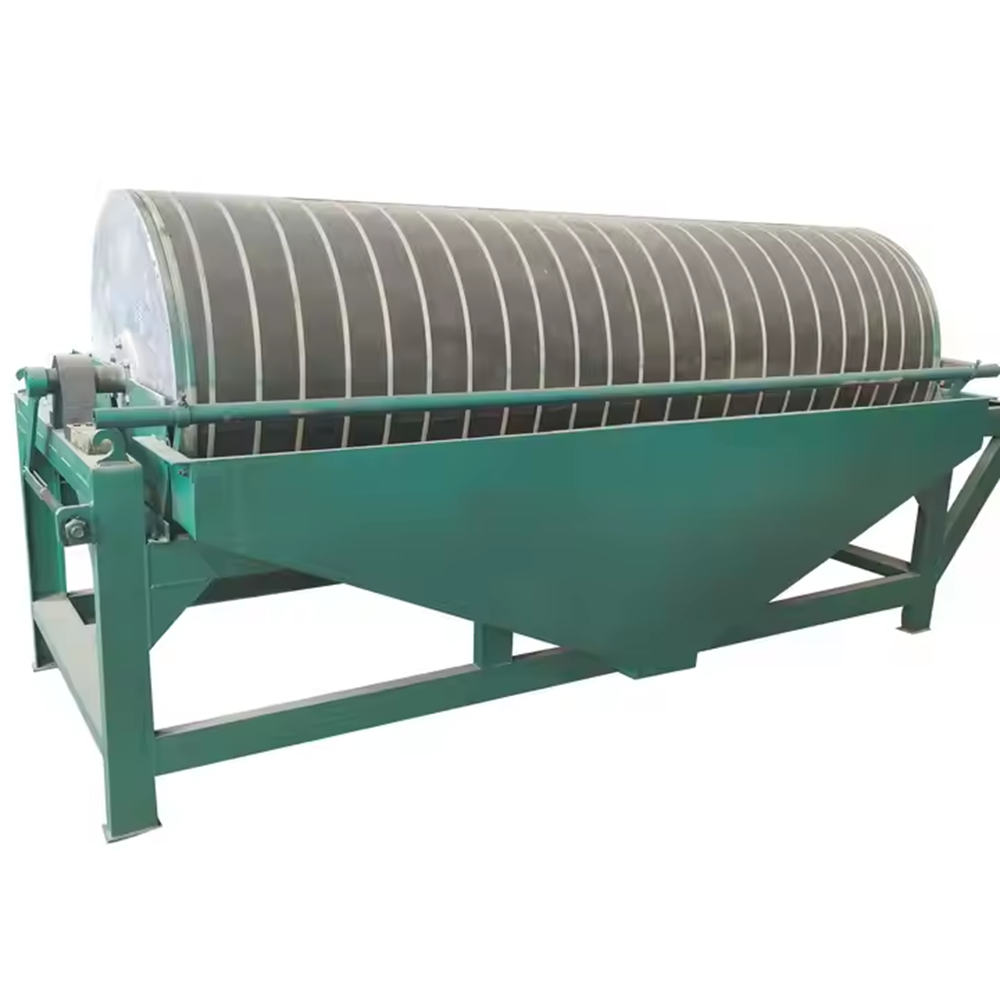 OEM Small Wet Magnetic Separator Strong Water Beneficiation Magnetic Iron Remover Limonite Drum Wet Wet Magnetic Magnetic Separator mining, waste-to