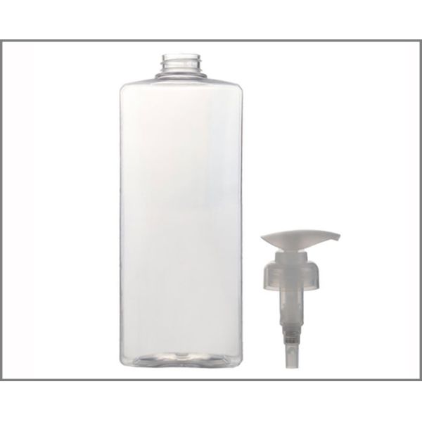 Square Conditioner Shower 500ml Pump Dispenser Bottle
