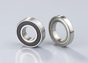 China Deep Groove double row ball bearing With Snap Ring Groove / Steel Sheet Or Brass Cages on sale
