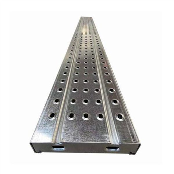Diamond Pattern Metal Tread Plate Corrosion Resistant 1.8mm-3mm Scaffolding Plank for Construction