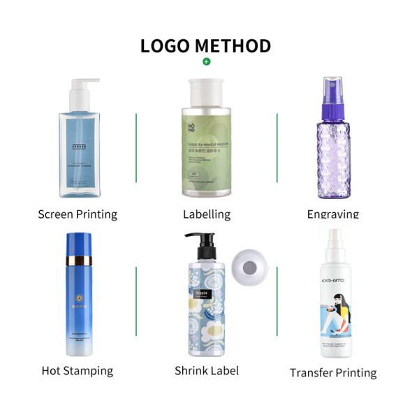 Recycled PET 400ml Custom Design Wide Mouth Plastic Jars for Cosmetics and Skincare Screen Print Method