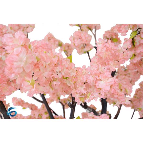 Eco Friendly Wedding Tree Decorations , Elegant Cherry Blossom Fake Plant