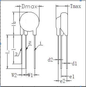 Thermofuse Varistor Thermally Protected Varistor With High Voltage