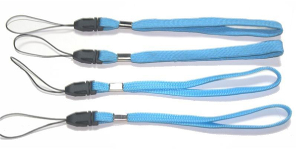 Nylon wrist strap lanyard for smart phone holder, nylon wristlet, size 1x15cm, MOQ3000pcs,