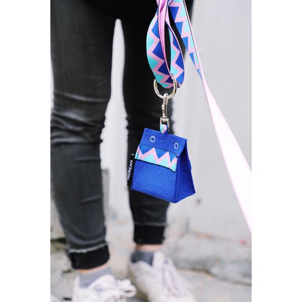 Cloth Dog Poop Bag Holder Custom Portable Waste Dispense Garbage Outdoors