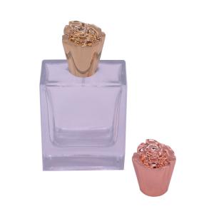China Small Magnetic Zamak Perfume Caps For High - End Ladies Perfume Bottles on sale