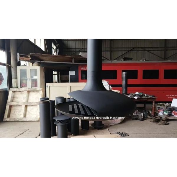 suspended suspended stove indoor heaters hanging fireplace carbon steel