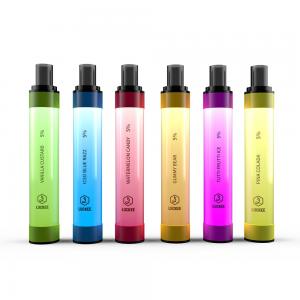 China LUCKEE 2200 Puffs Rechargeable Disposable Vape 6ml E Liquid With Micro USB on sale