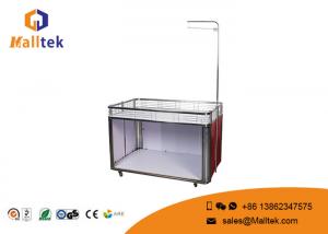 Buy cheap Lightweight Supermarket Promotion Counter Retail Shop Fixtures And Fittings product