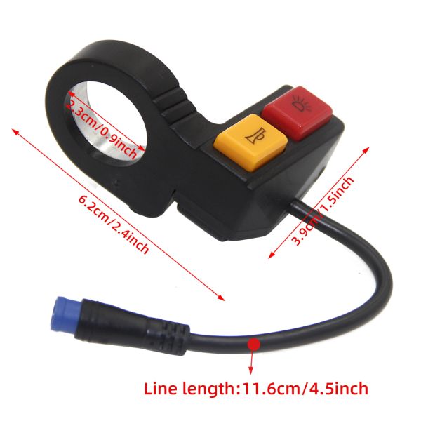 Original Kugoo G2 PRO Electric Scooter Light Switch Replacement Throttle