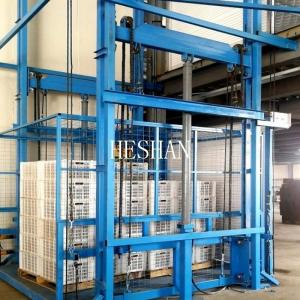 Buy cheap 5 Ton 10 Ton Cargo Lift Elevator Guide Rail Hydraulic Hoist Goods Lift product
