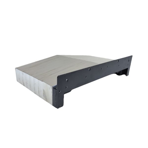 Fabric Nylon Accordion Linear Telescopic Slideway Covers Plastic Cover