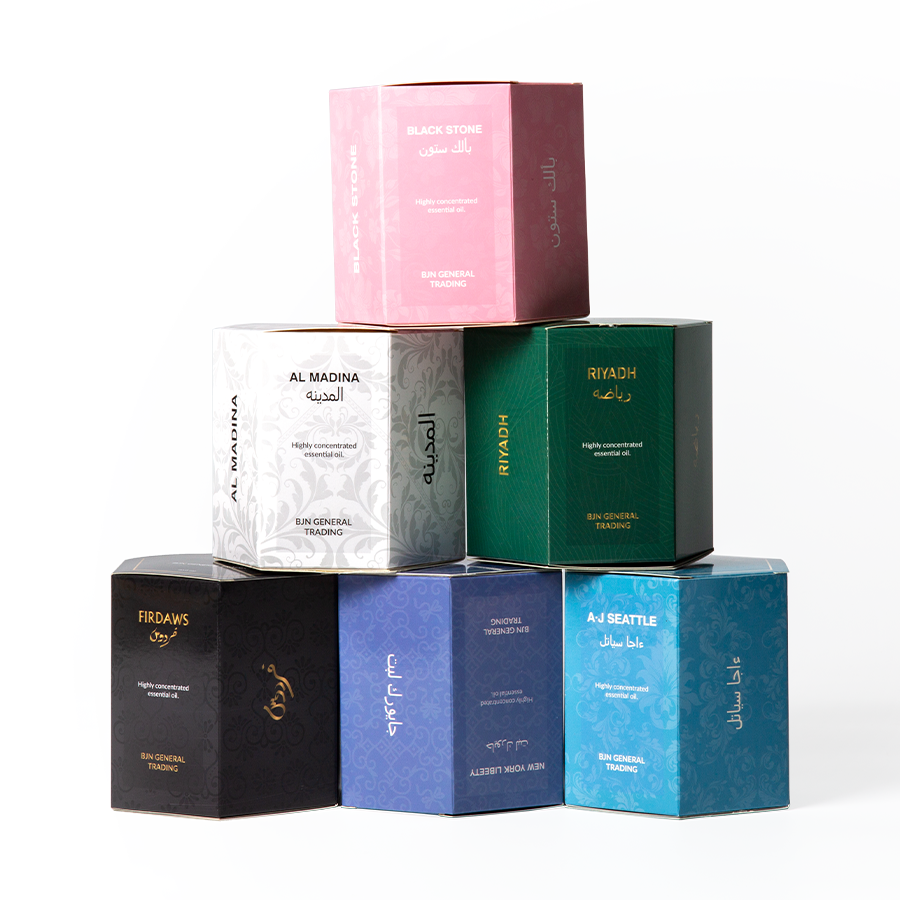 Irregular Hexagon Shape Paper Gift Box Tuck End Eye Catching Packaging Low MOQ