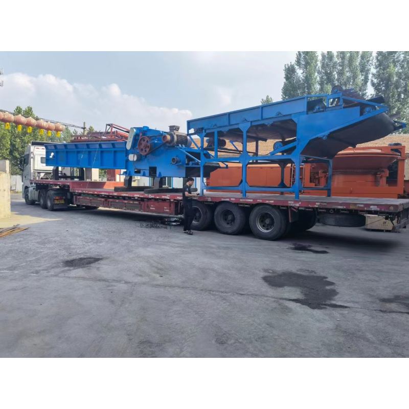 wood chipper branch crushing equipment