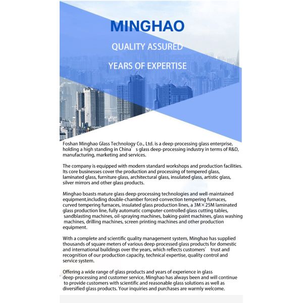 Custom thickness 4-15mm fluted glass panels, Products with relevant certifications