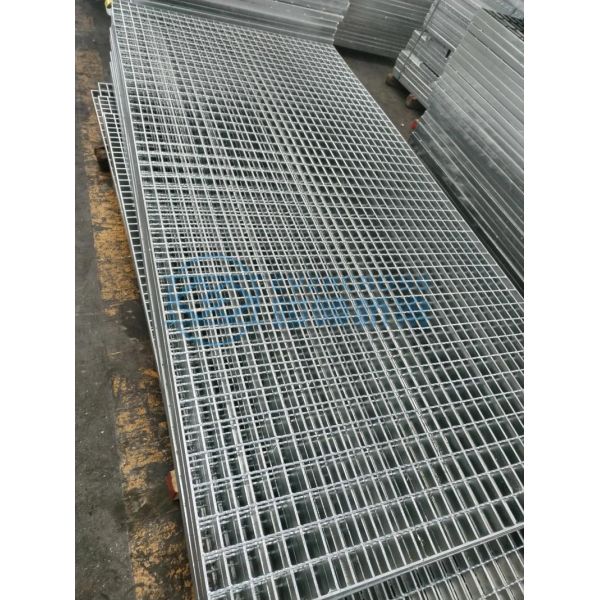 Hot-DIP Galvanized Anti-Skid Platform Steel Grating Steel Grating Plate