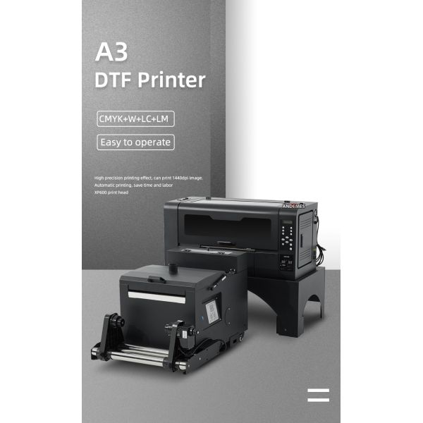 XP600 Printhead T-shirt Printer Digital Inkjet Printer for DTF Printing on Textile