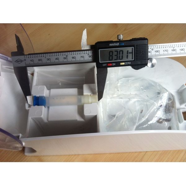 Liquid nozzle for disposable soap bag