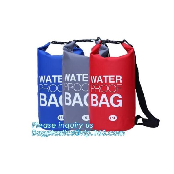Portable foldable sport waterproof dry sack bag, Waterproof Nylon TPU Foldable Lightweight Dry Bag, Waterproof Dry Bag