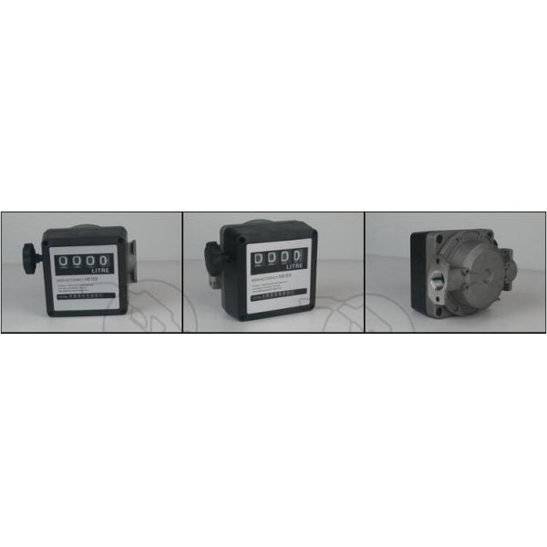 YDPFM-1 MECHANICAL FUEL FLOW METER 4 DIGITS 1 " INSTALLED ON FUEL TRANSFER PUMPS
