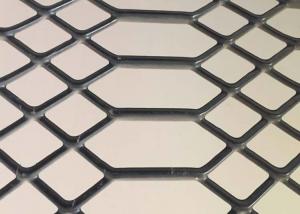 China Powder Coated Expanded Metal Mesh Customized Carbon Steel Stainless Steel on sale