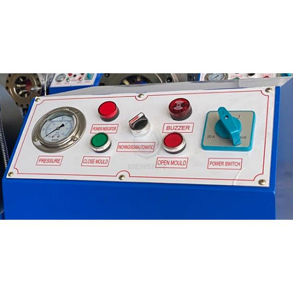 MS-51CG Brake Hose Crimping Machine with 500T Crimping Force High Precision Micrometer and Double Operating Mode