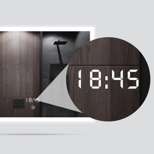 Customized Hotel Bathroom Mirror Anti Rust Round LED Bathroom Mirror IP65