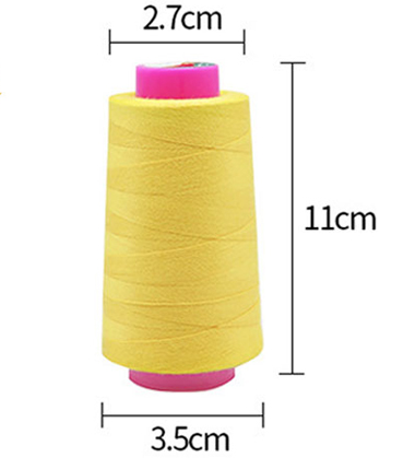 Dyed 100% Spun Polyester Sewing Thread 40/2 20/2 20/3 40/3 5000Y Knotless OEM/ODM