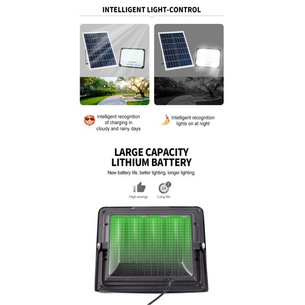 Waterproof Spotlight 70watt Solar LED Flood Lights For Colorful Building