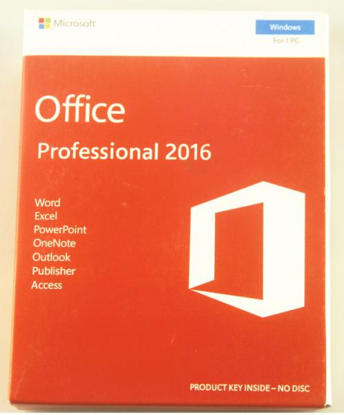 32 / 64 Bit Office 2016 Pro Plus Retail For Global Area Full Functions