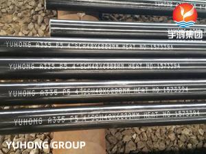 China Industrial Seamless Boiler Tubes Black Painting Beveled End  A335 Standard on sale