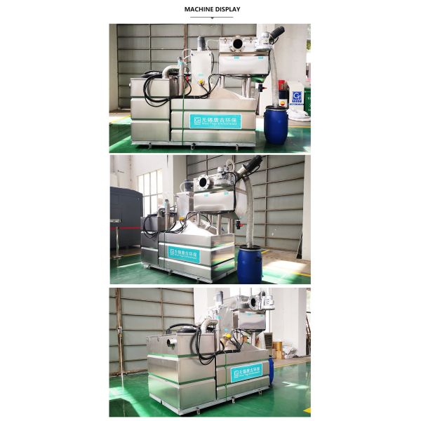 Commercial Automatic SUS304 Oil Water Separators Wastewater Treatment Machine