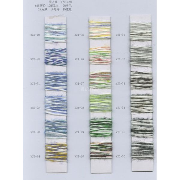 Warm Chunky Acrylic And Nylon Blend Yarn Anti Fouling Multi Function