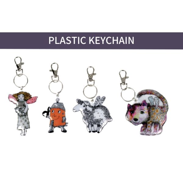 Soft PVC Key Chain Ring Personalized Custom Logo For Promotion Gift