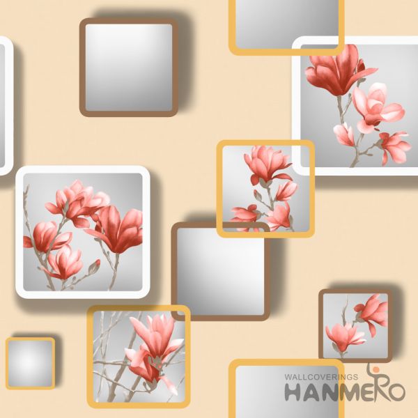 European Modern 3D Home Wallpaper For Bedroom Walls SGS CE Certificate