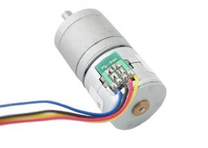 China 20mm Geared Stepper Motor 2 Phase 4 Wire Stepping Motor For Urine Analyzer on sale