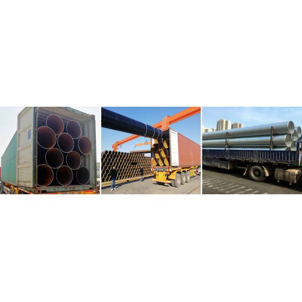 API 5L Gr.A / X42 / X46 / X52 / X56 / X60 / X65 / X70 / X80 SAWL pipe , DSAW Steel Pipe , EFW Pipe