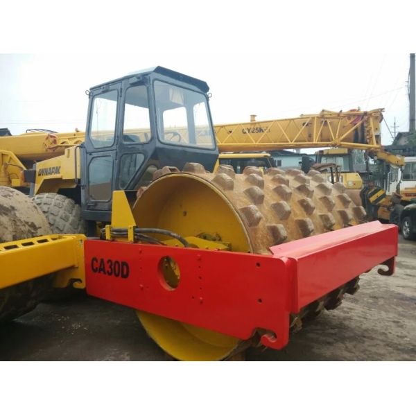 DYNAPAC CA30D Used Double Drum Roller Tier 4 Emissions Excellent Operating Condition