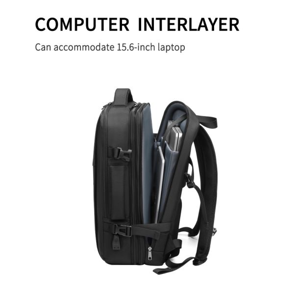 Oxford 17.3 Inch Laptop Backpack Waterproof Office Backpack 20-47Litre