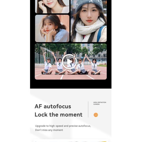 Customized 50MP Optical Lens 16X Zoom Autofocus 1080P Professional Video Camera Self-Timer Anti-Shake Features Students Kids